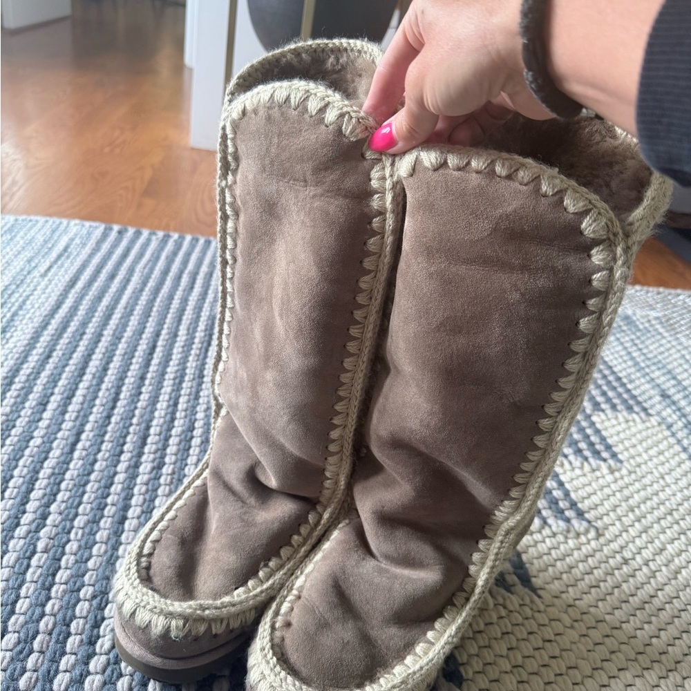 Cozy Brown Suede Boots